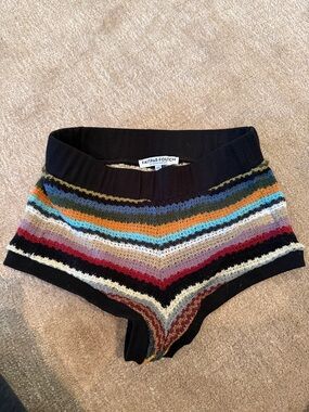 Elle short reo stripe